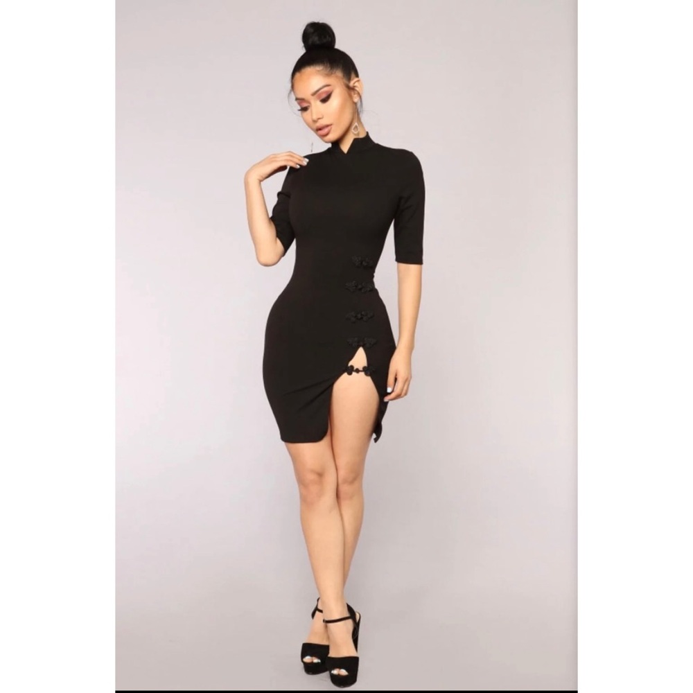 Fashion Nova Black Dress